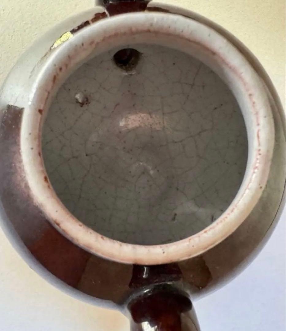 ⚠️出品11月末まで⚠️希少　魔法のランプのような形の キュノワール　調味料入れにも