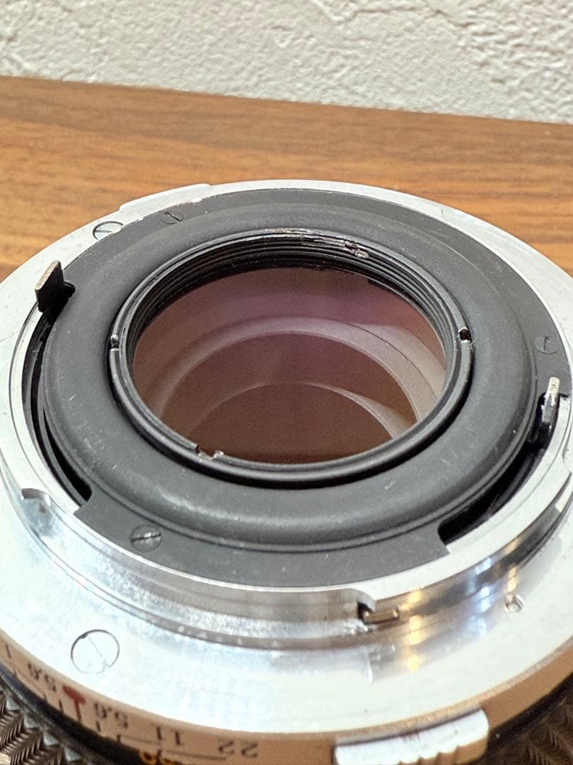 オリンパス E.ZUIKO AUTO-T 100ｍｍ F2.8 純正フード付き