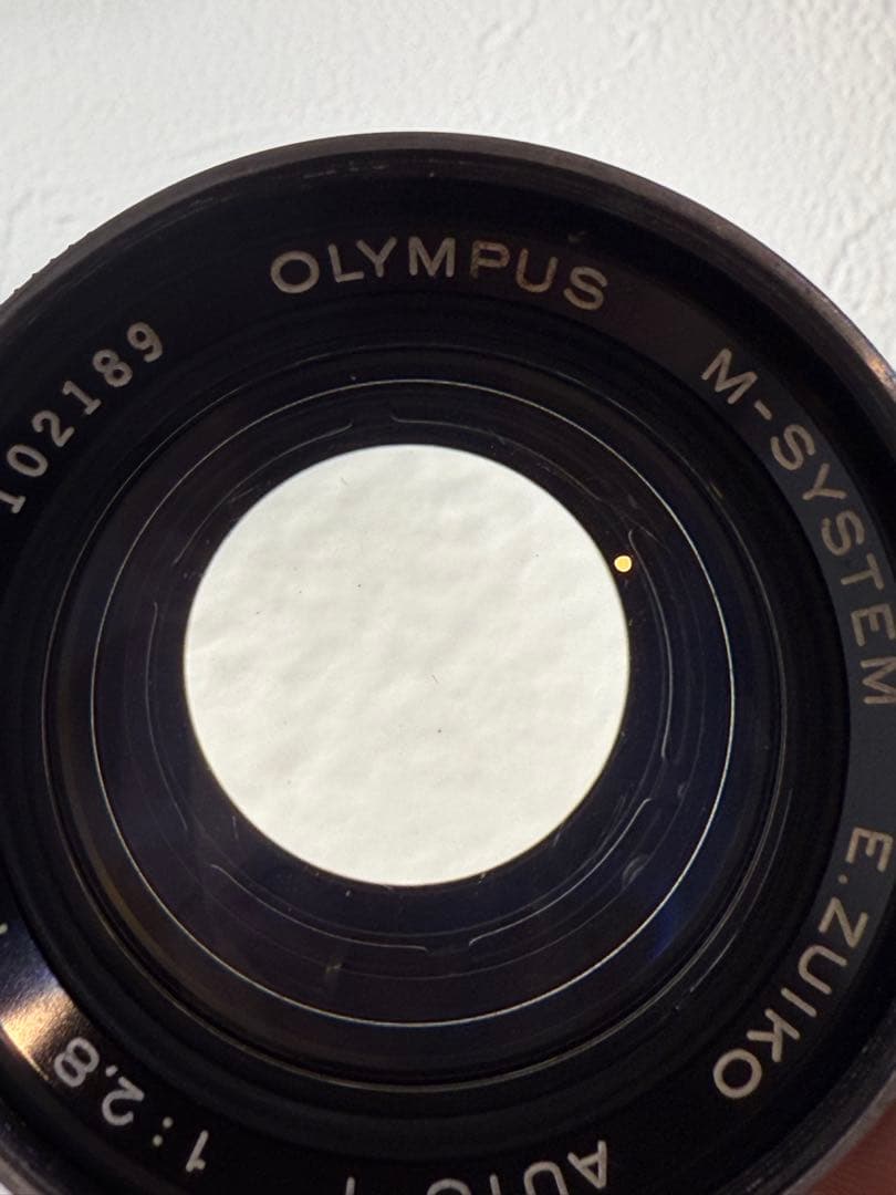 オリンパス E.ZUIKO AUTO-T 100ｍｍ F2.8 純正フード付き