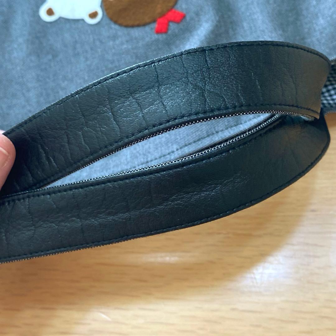 familiar ファミリア デニムバッグ ブラック 2024年 秋冬