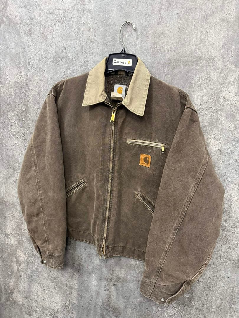 カーハートデトロイトジャケット　J97 TMB