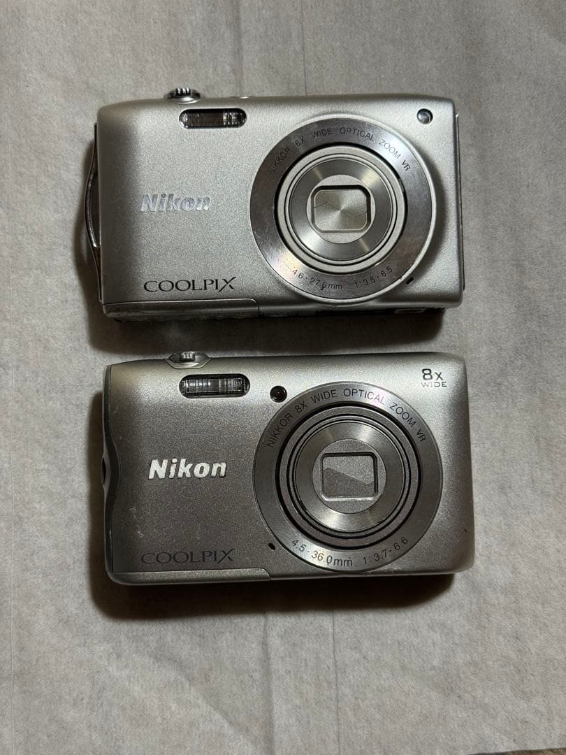 Nikon COOLPIX コンパクトデジタルカメラ2台