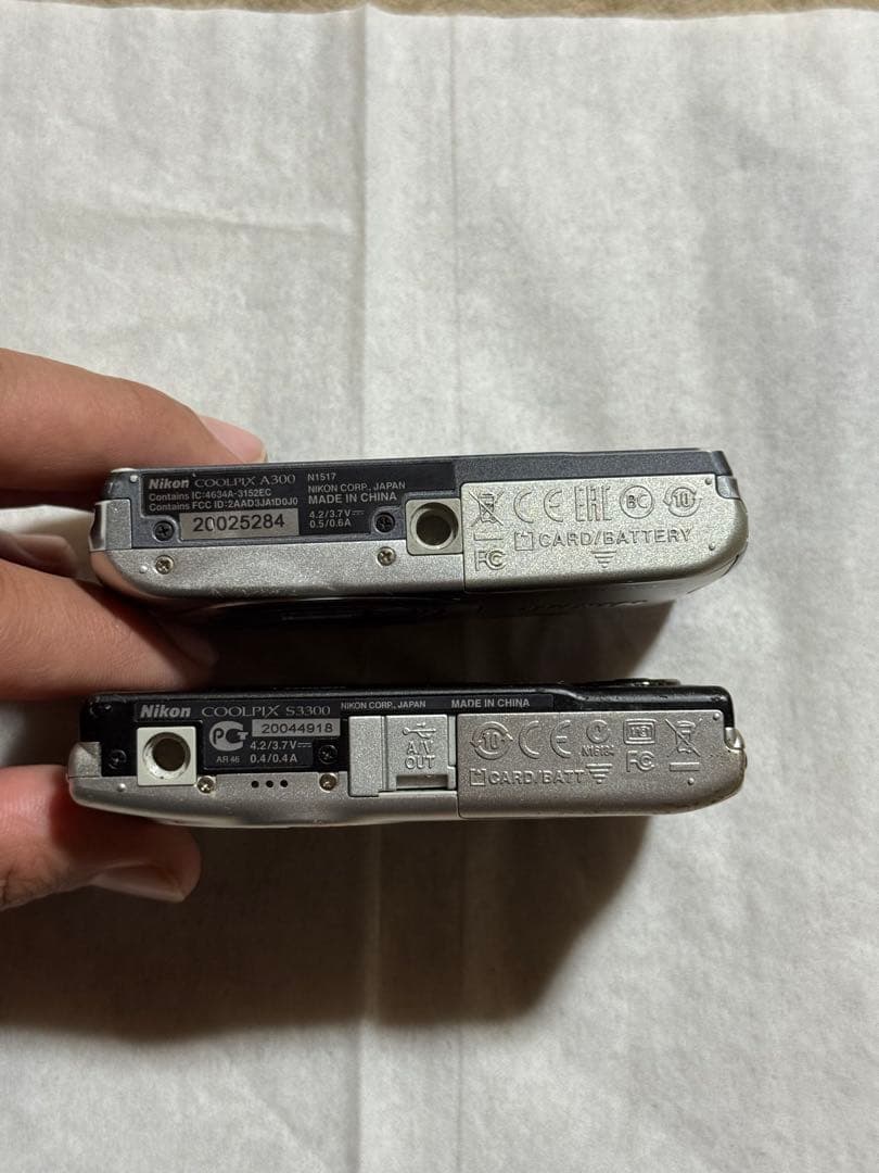 Nikon COOLPIX コンパクトデジタルカメラ2台