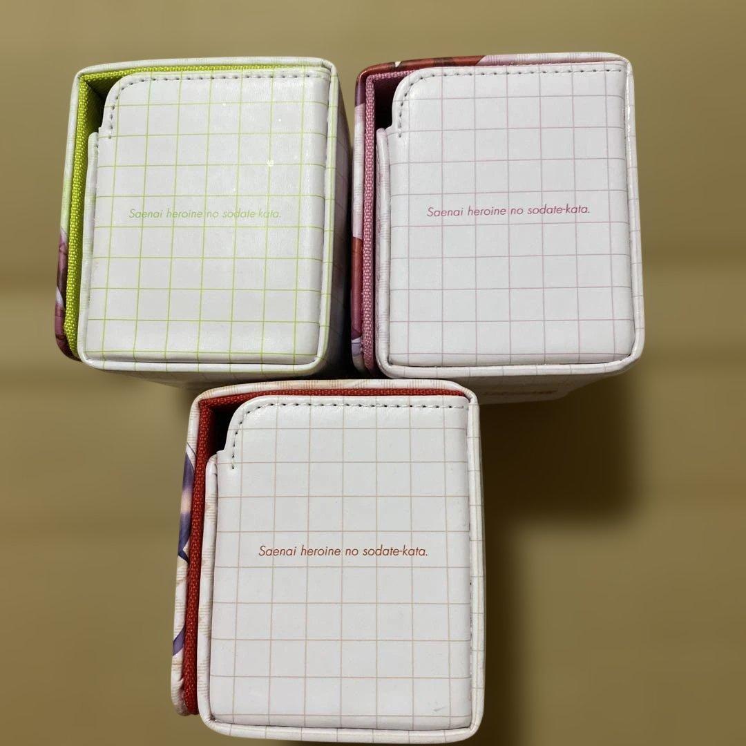 冴えない彼女の育てかた　プレミアムデッキケース　3種　セット