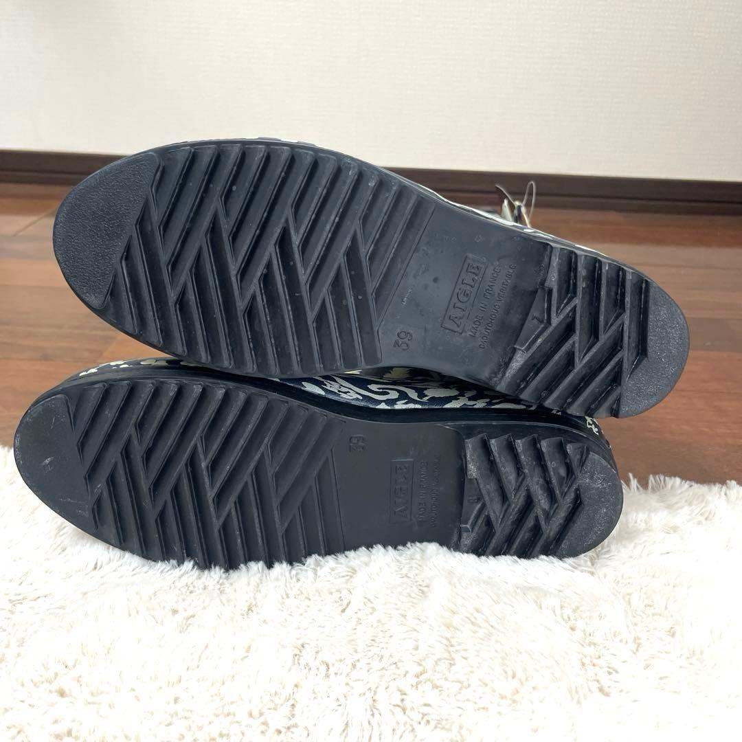 【新品】AIGLE(エーグル)×LIBERTY(リバティ) レインブーツ 39