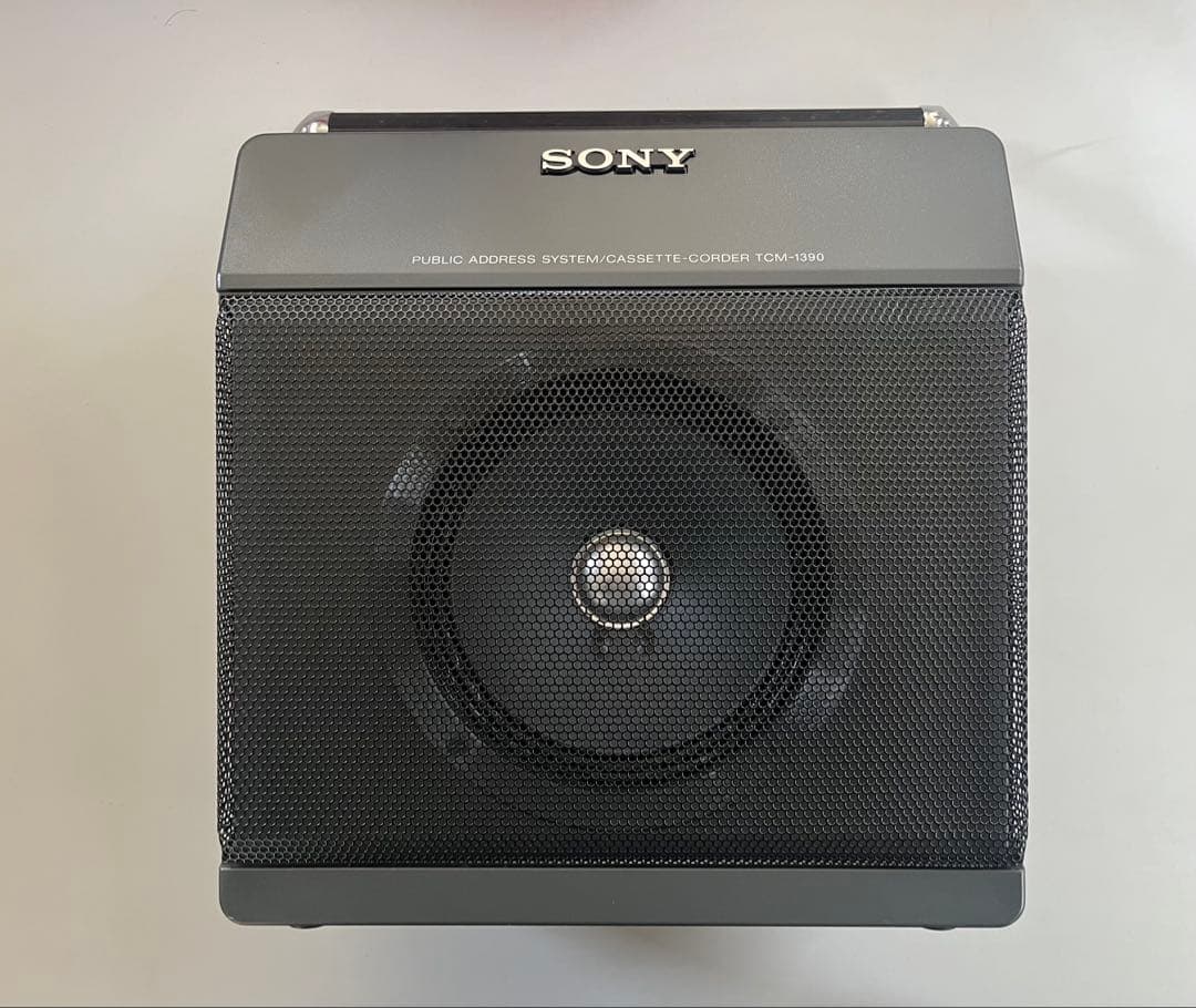 SONY ソニー カセットレコーダー TCM-1390 録音 再生機 拡声機能