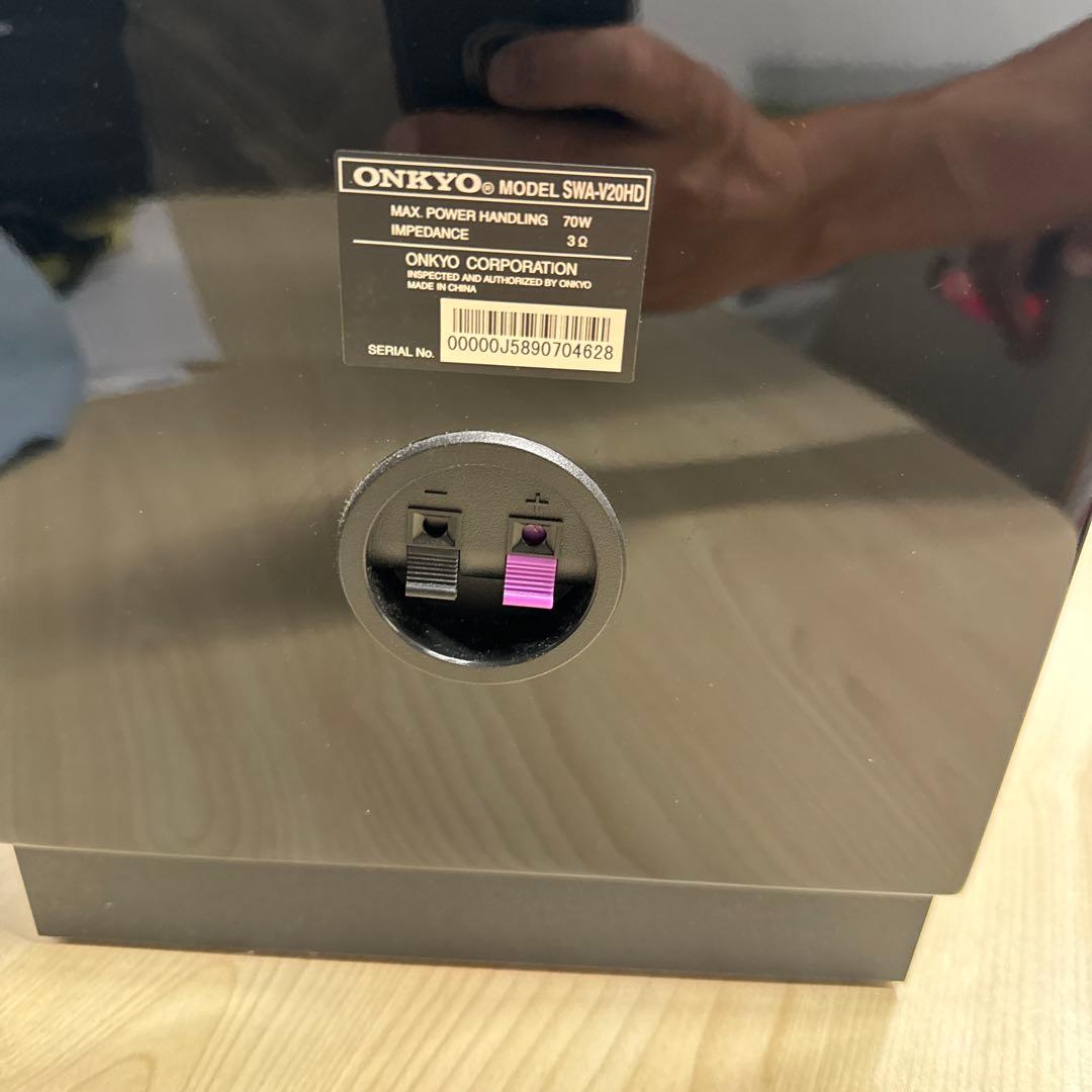 オンキョー　サブウーハー