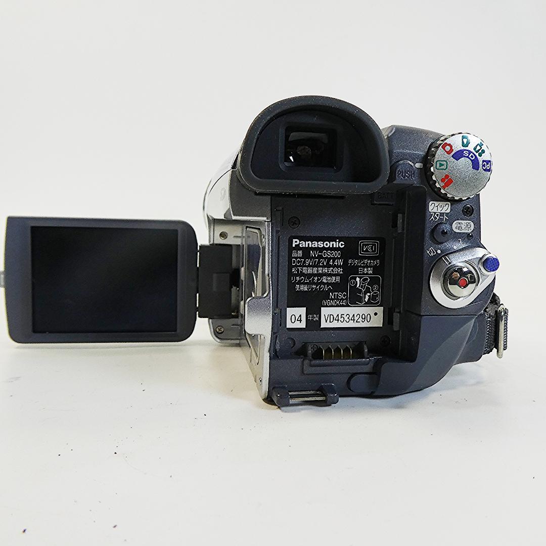 動作良好 パナソニック NV-GS200 MiniDVビデオDVDダビングに最適
