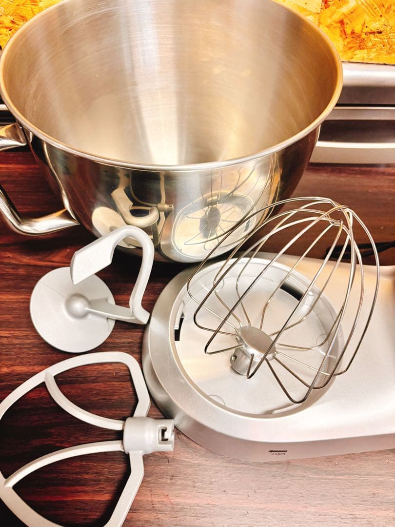 スタンドミキサー・卓上ミキサー・ステンレス製・8L