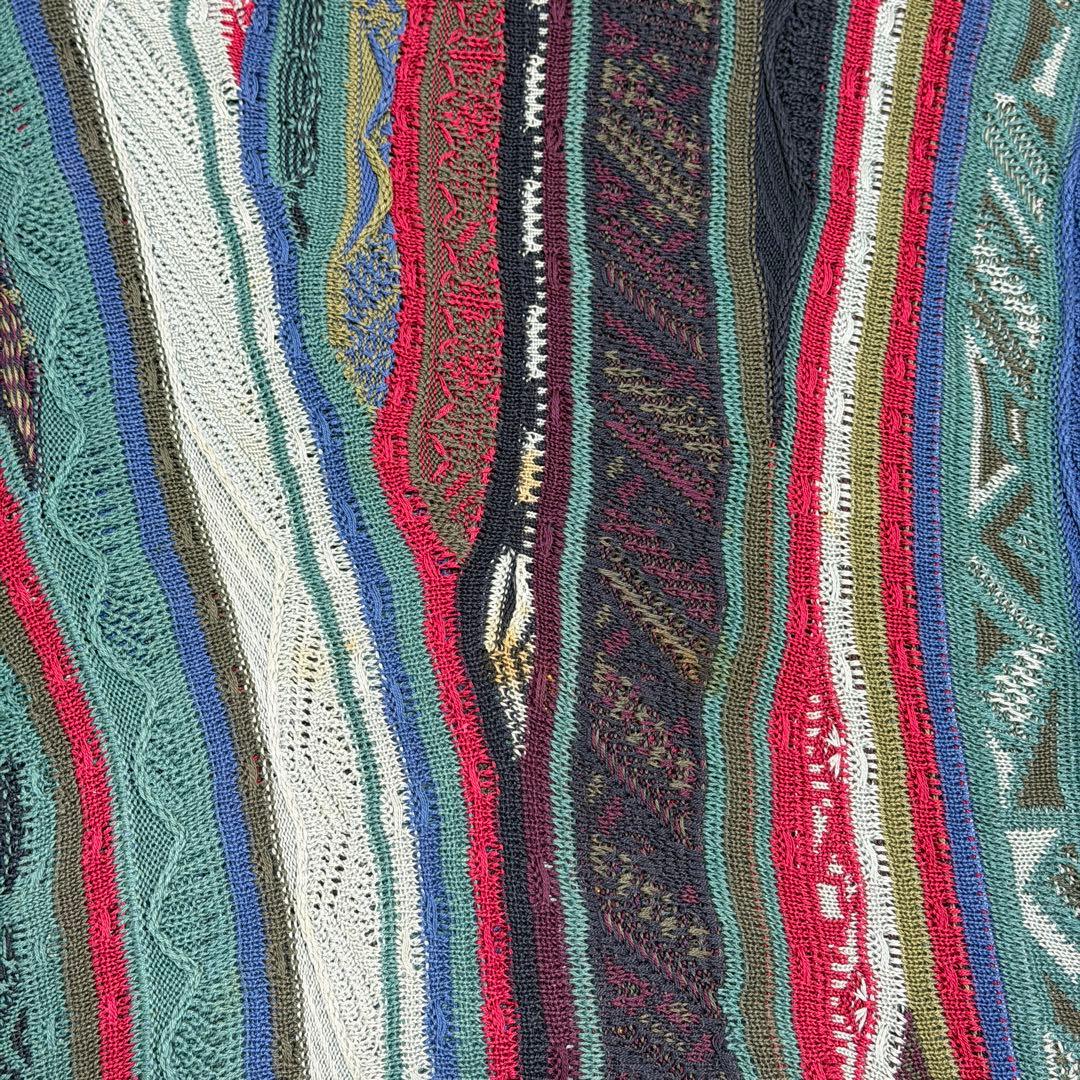 COOGI クージー ニット 3Dニット セーター 厚手 クルーネック XL