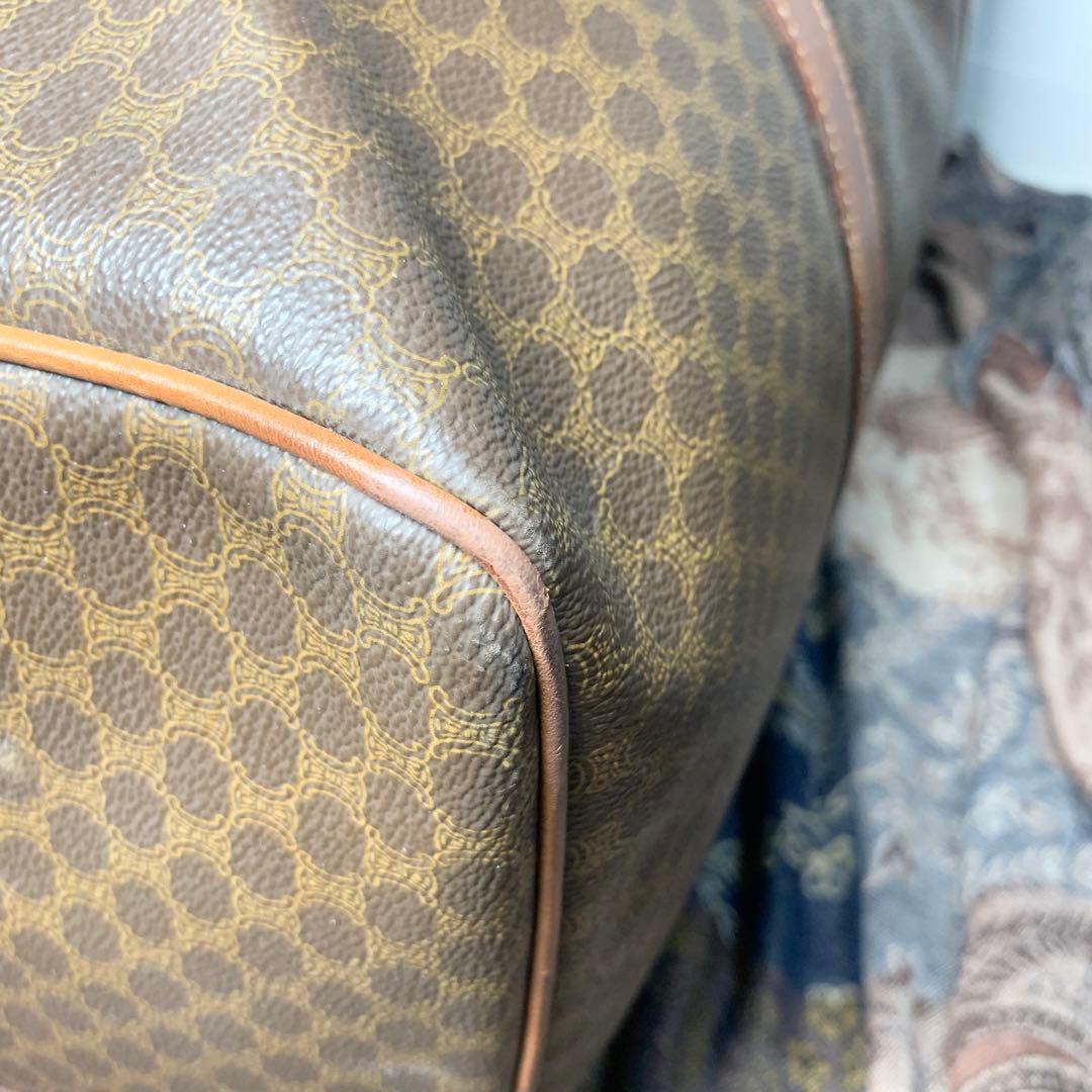 美品！celine セリーヌ　マカダムボストンバッグ