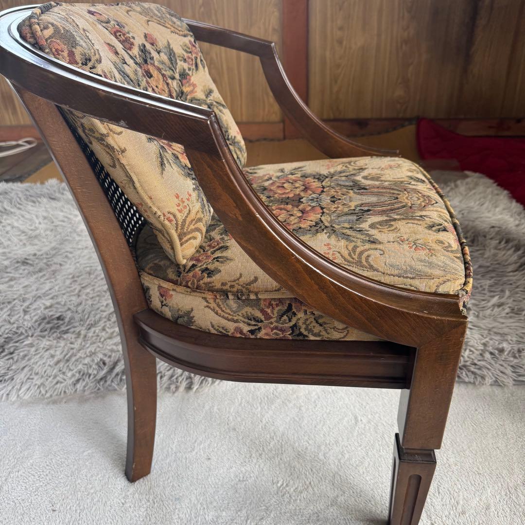 美品★最高級アームチェア★カリモクdomani/ドマーニ 4脚セット　椅子　②