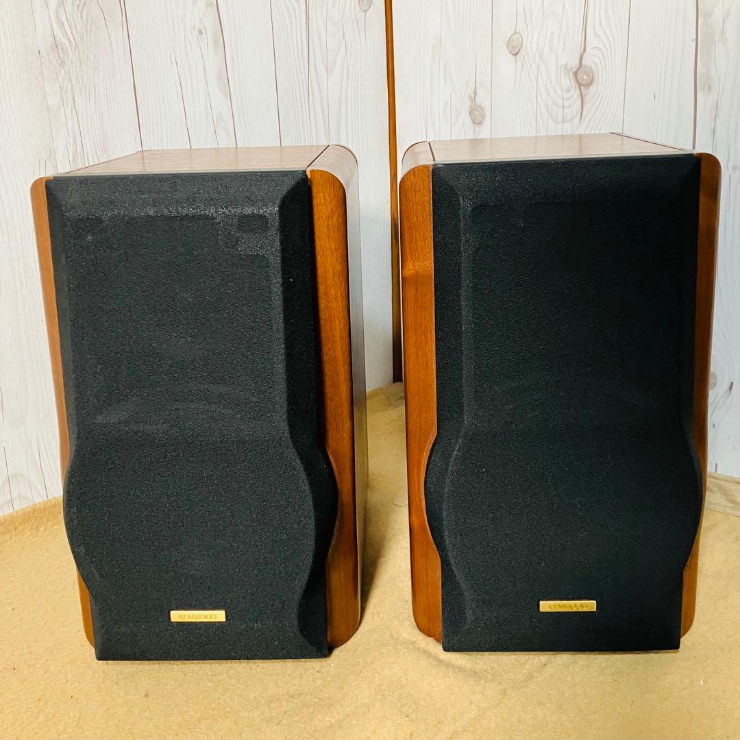 美品 KENWOOD LSF-777 ブックシェルフペアスピーカー