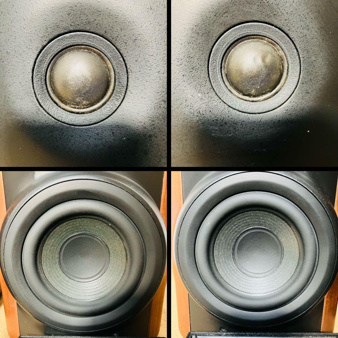 美品 KENWOOD LSF-777 ブックシェルフペアスピーカー