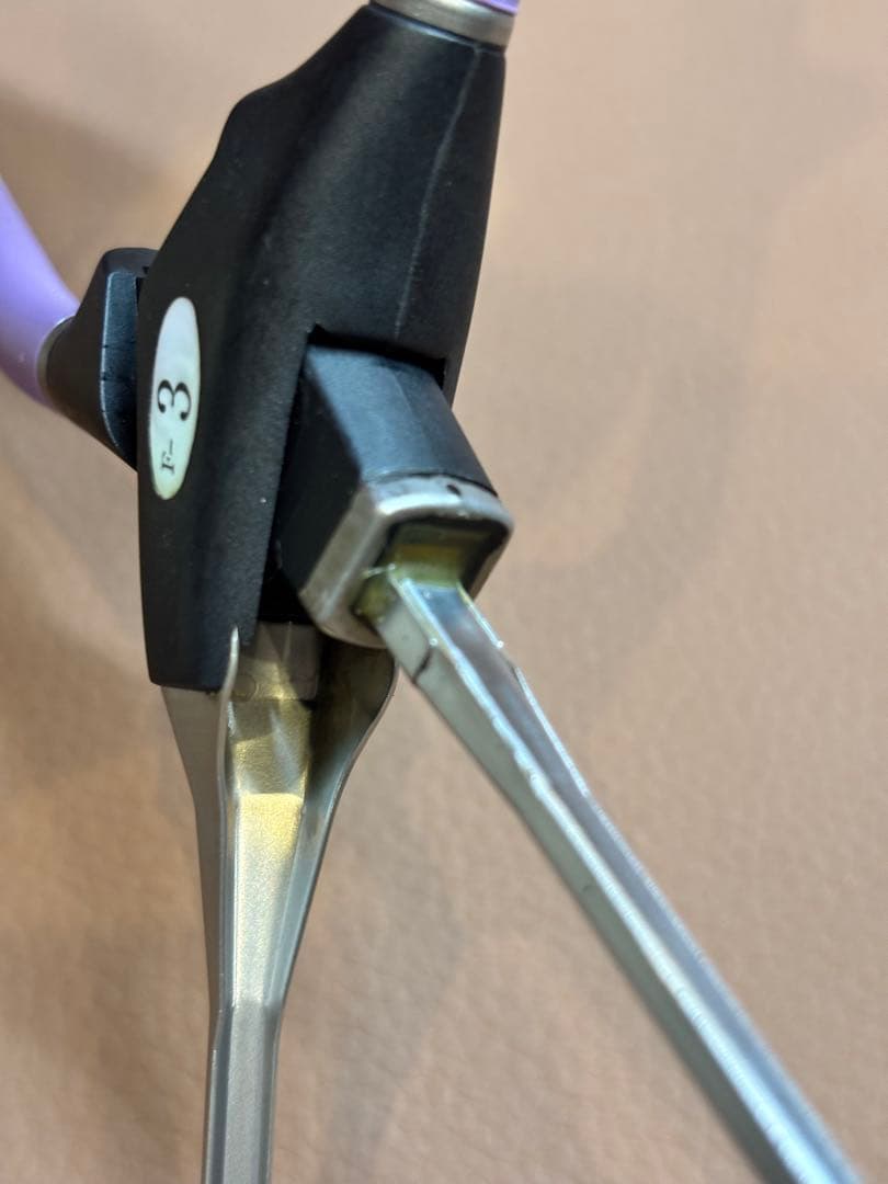 未使用品　LENZ F-3レンツアイロン 5角3㎜アイロン　コードも未使用品