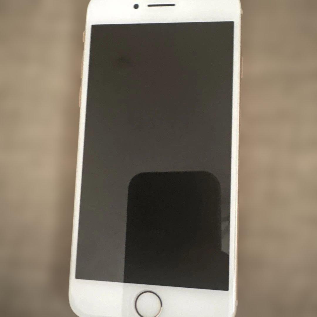 iPhone8 64GB ローズゴールド バッテリー77% 画面傷あり 初期化済