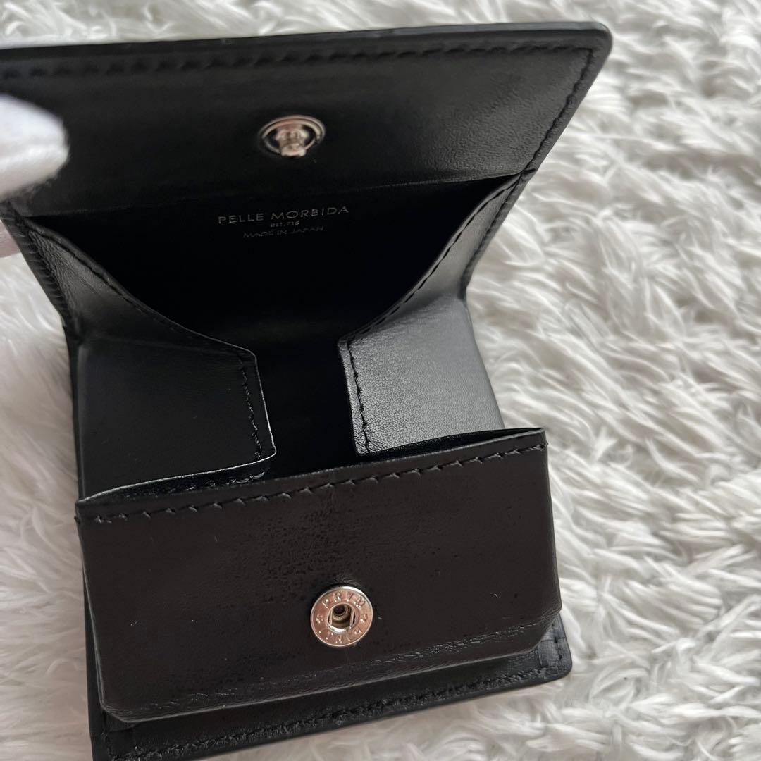 PELLE MORBIDA✨ ペッレ モルビダ ケース レザー ブラック黒
