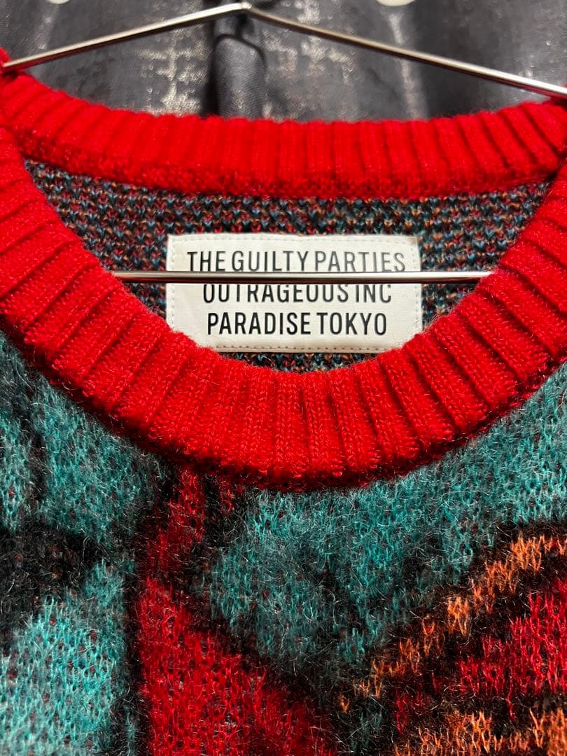 WACKO MARIA YULA 百女図 MOHAIR KNIT