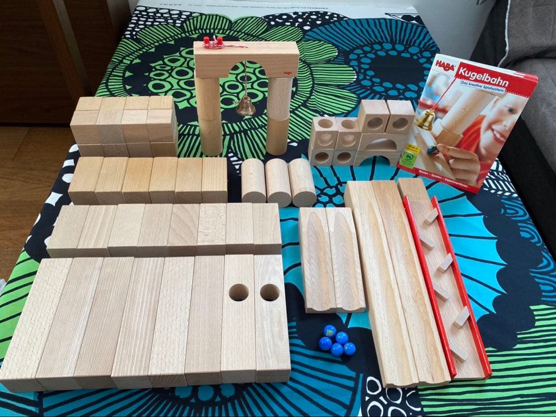 【HABA クーゲルバーン スターターセット 】 木製おもちゃ
