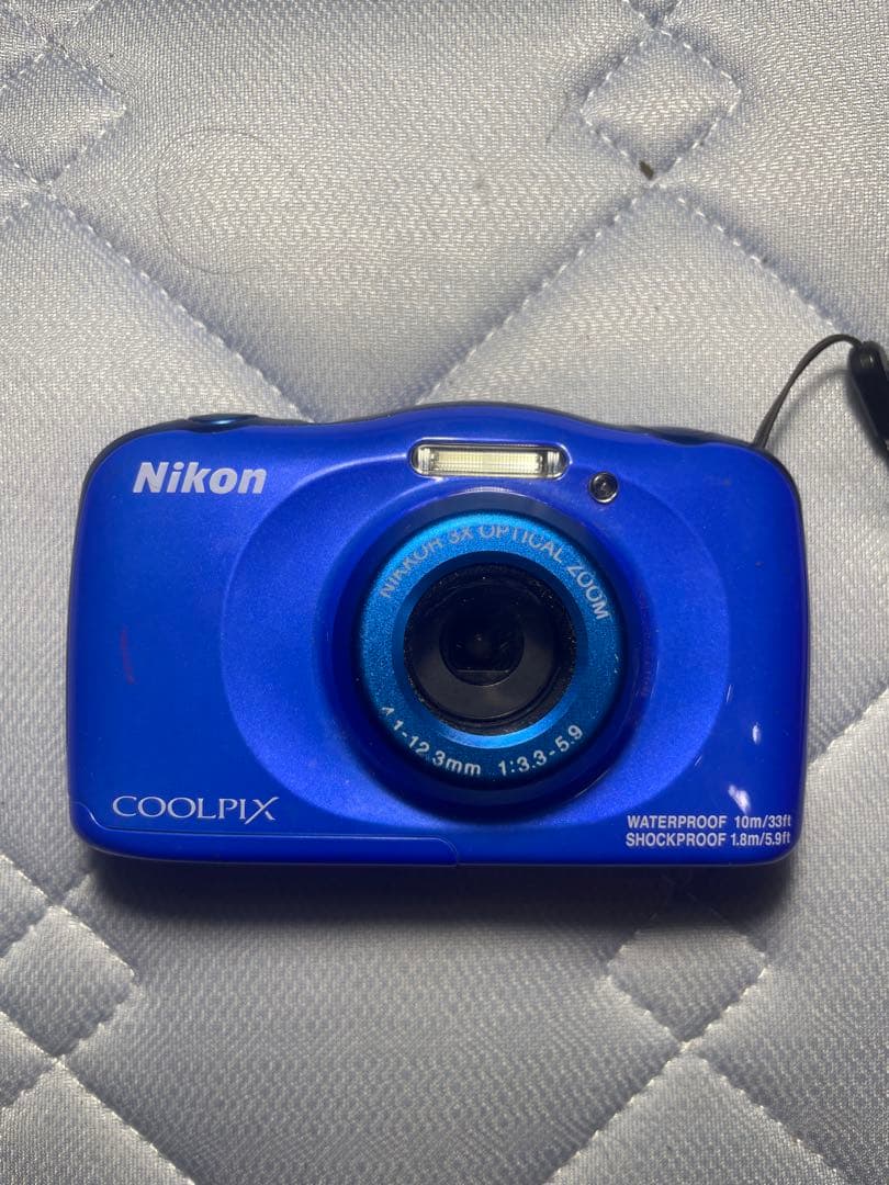 Nikon COOLPIX 青 防水・耐衝撃カメラ