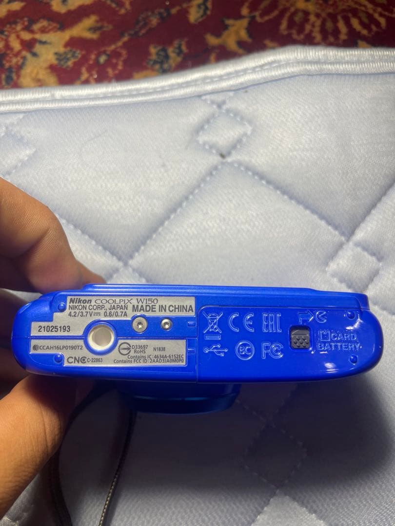 Nikon COOLPIX 青 防水・耐衝撃カメラ