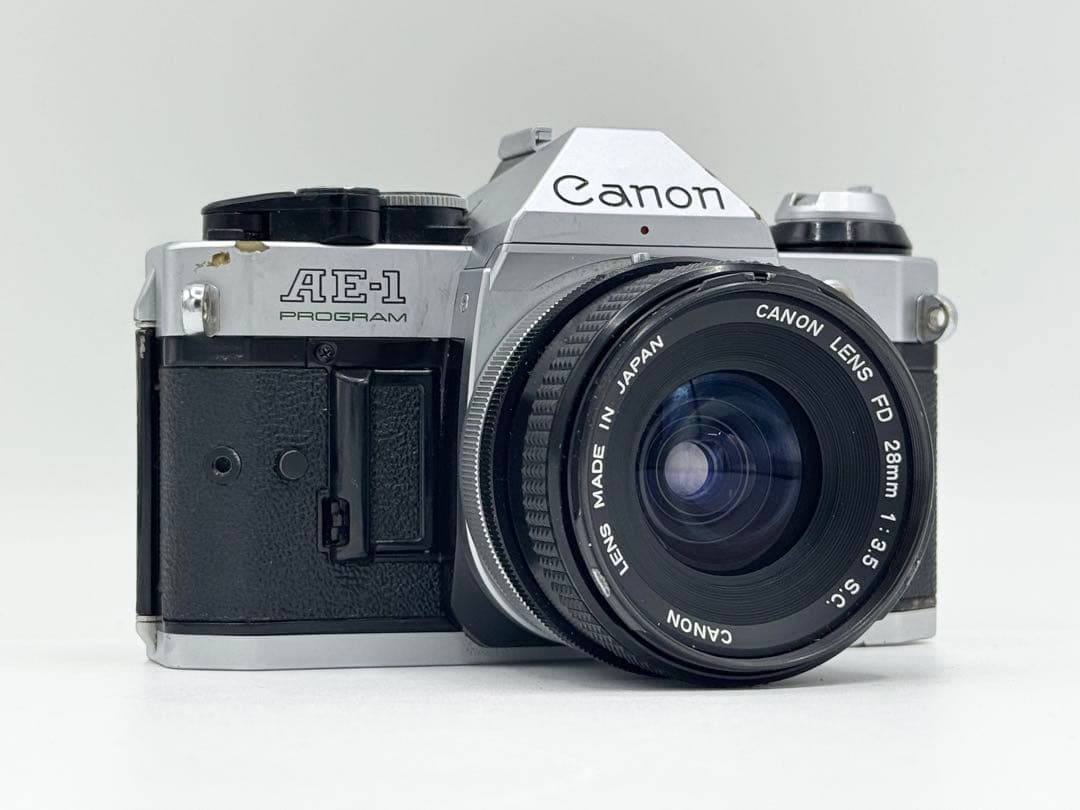 【完動品】Canon AE-1 Program ＋FD 28mm f3.5