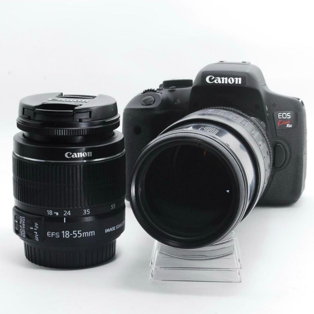 Canon Kiss x8i ダブルレンズ 初心者◎ 高画質＆軽量