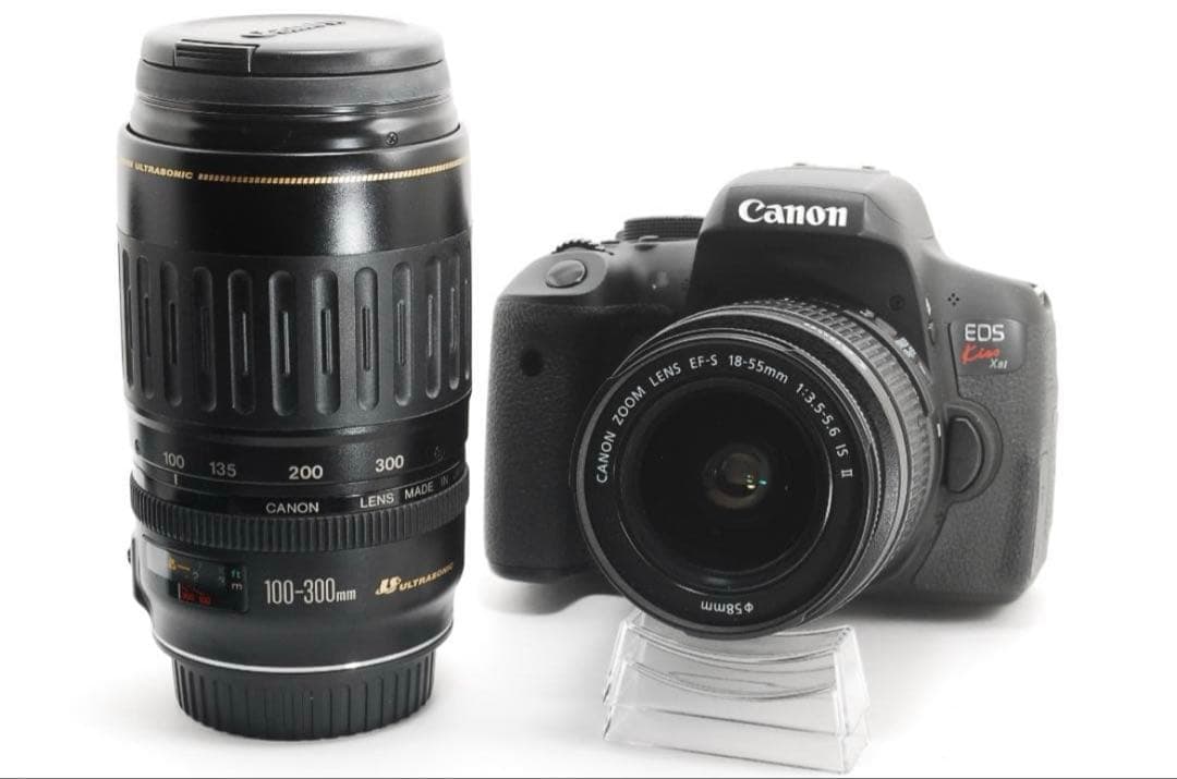Canon Kiss x8i ダブルレンズ 初心者◎ 高画質＆軽量