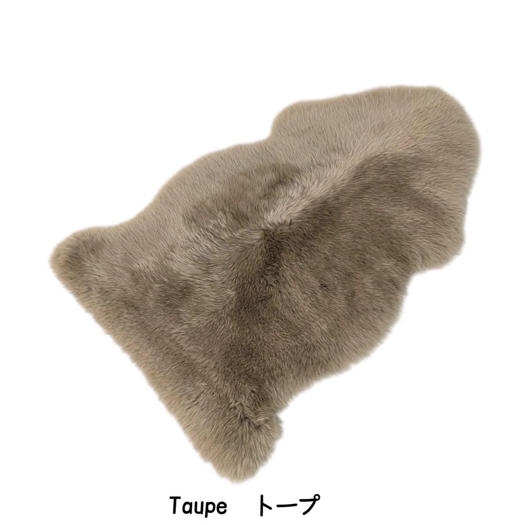 プレミアムシープスキンニュージーランド天然毛皮 最高級ム一トンフリースウールラグ
