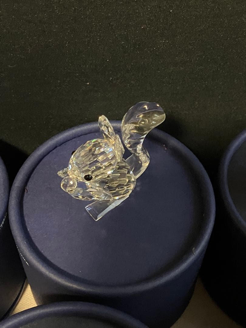 スワロフスキー シルバークリスタル 置物10点セット