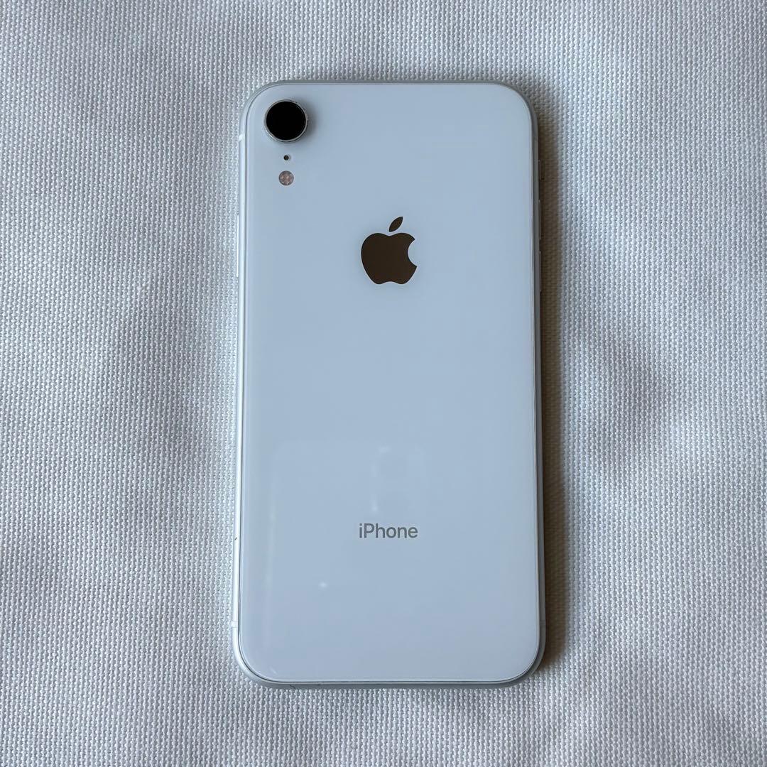 Apple iPhone XR (64GB)　ホワイト本体　箱あり
