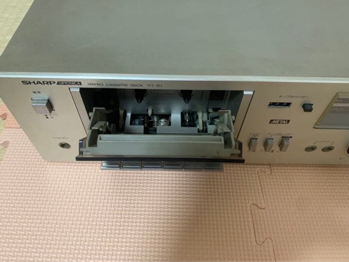 昭和家電　ステレオテ－プデッキ