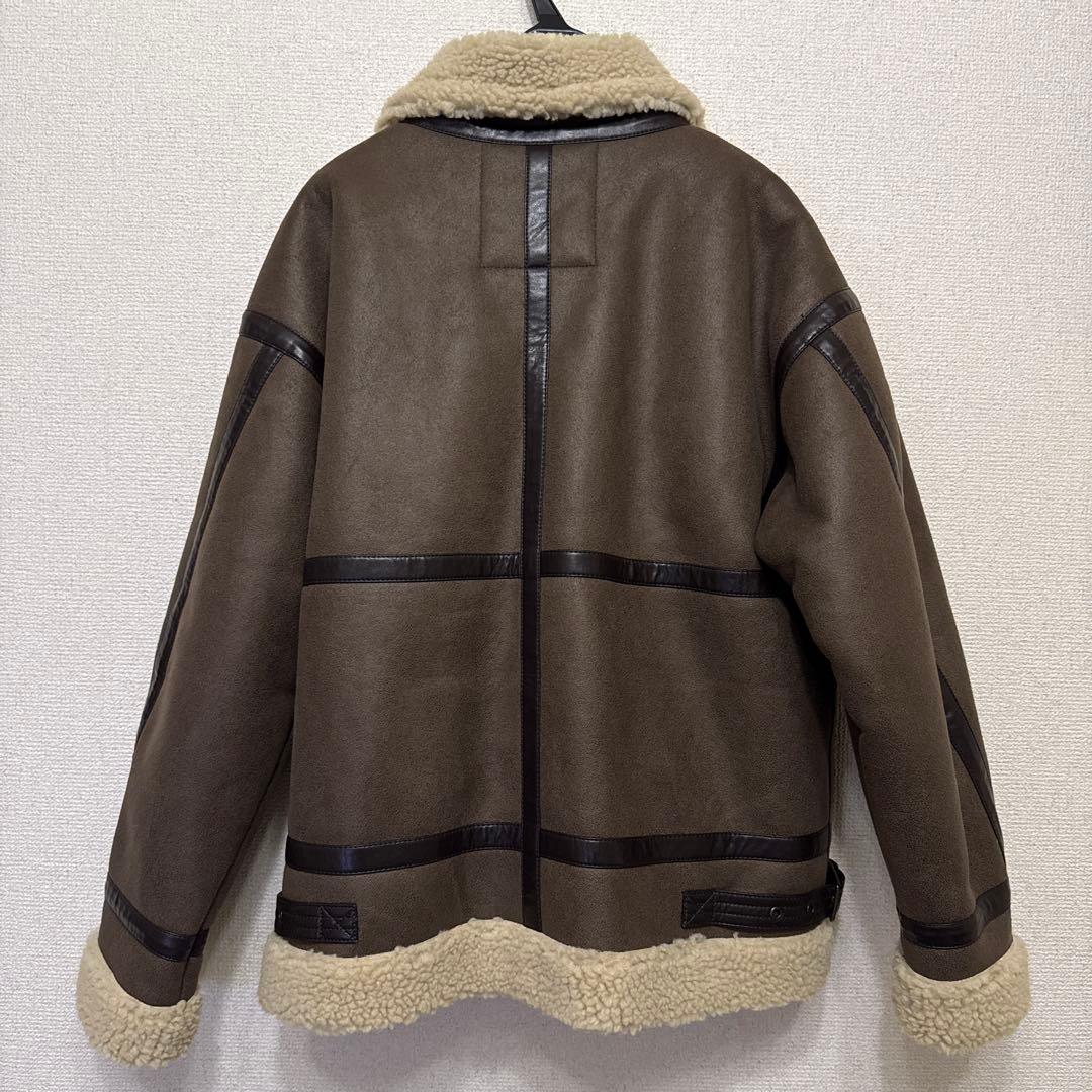 【美品】ALPHA INDUSTRIES B-3 フェイクムートン ジャケット