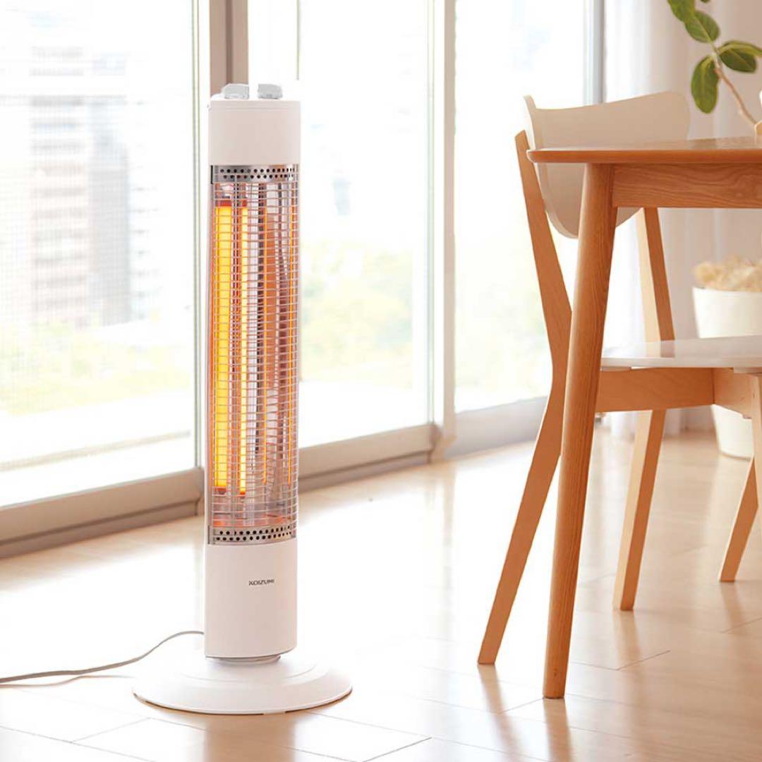 コイズミ KKS0927W グラファイトヒーター ホワイト