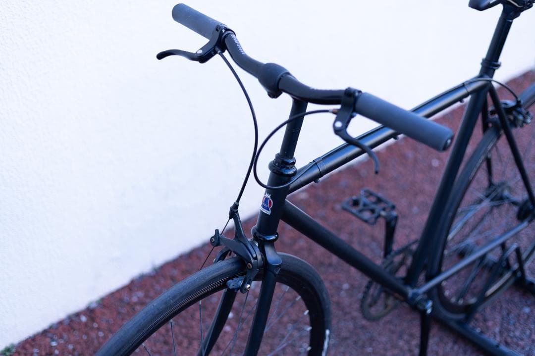 Fuji Feather（ピストバイク）マットブラック　2021年　540mm