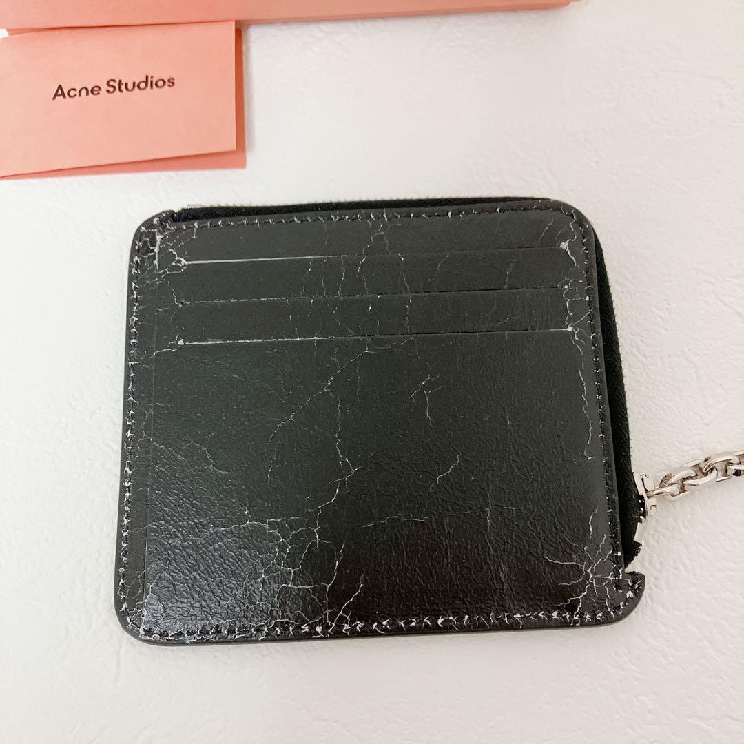 Acne Studios ジップレザーウォレット ミニ財布