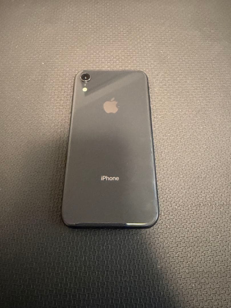 iPhone XR ブラック 本体 64GB SIMフリー　修理歴なし