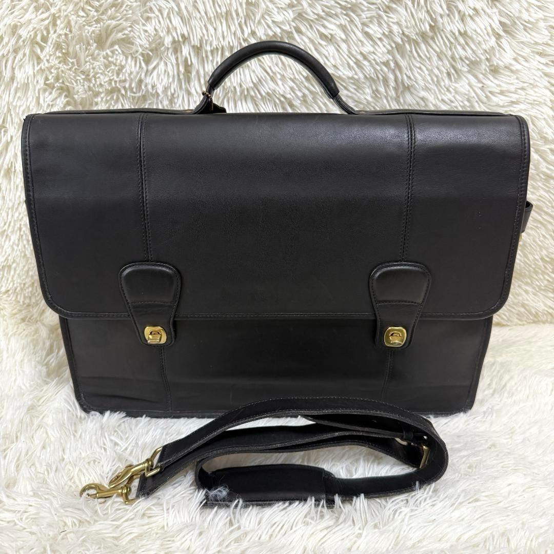 希少✨COACH オールドコーチ ビジネスバッグ ターンロック A4 2WAY