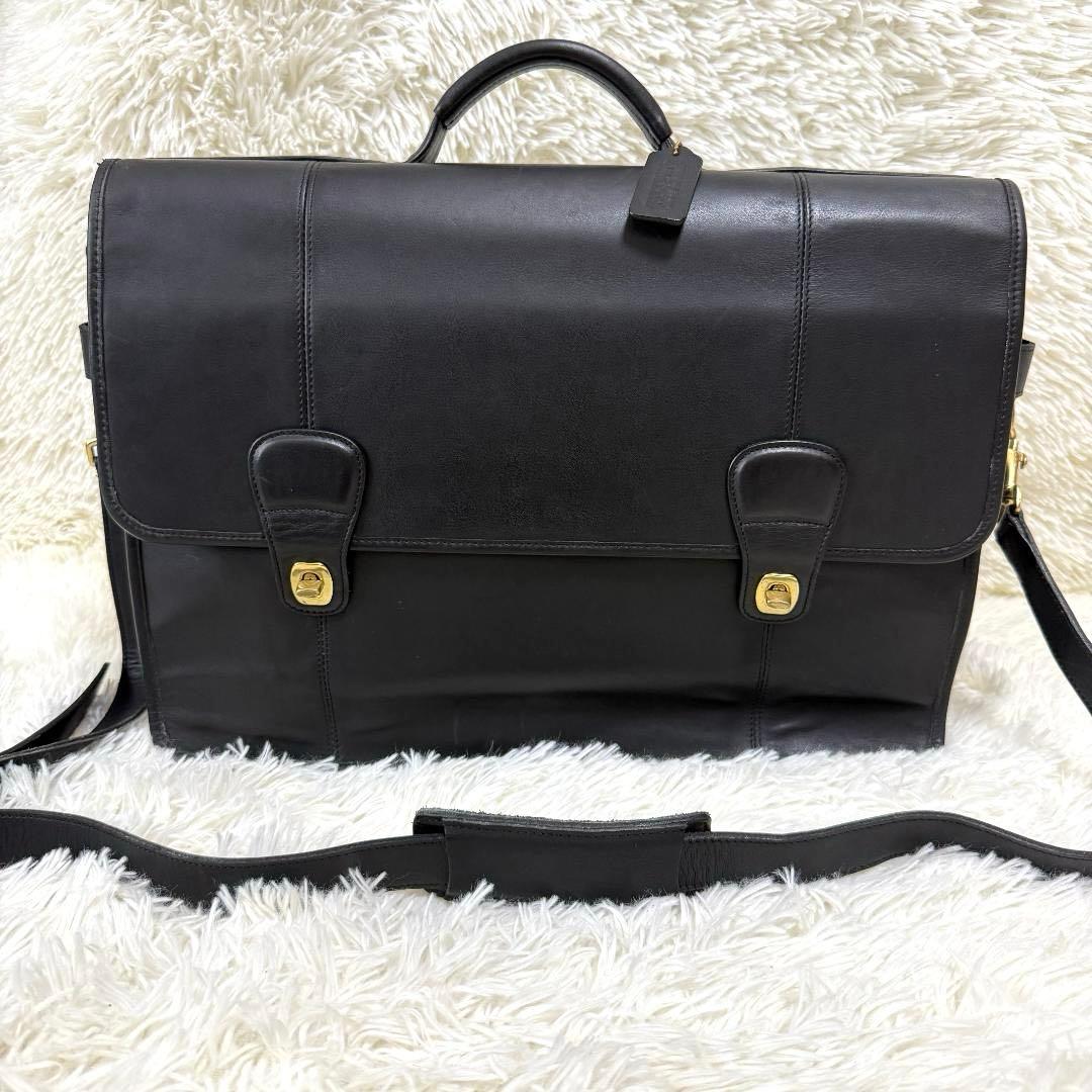 希少✨COACH オールドコーチ ビジネスバッグ ターンロック A4 2WAY
