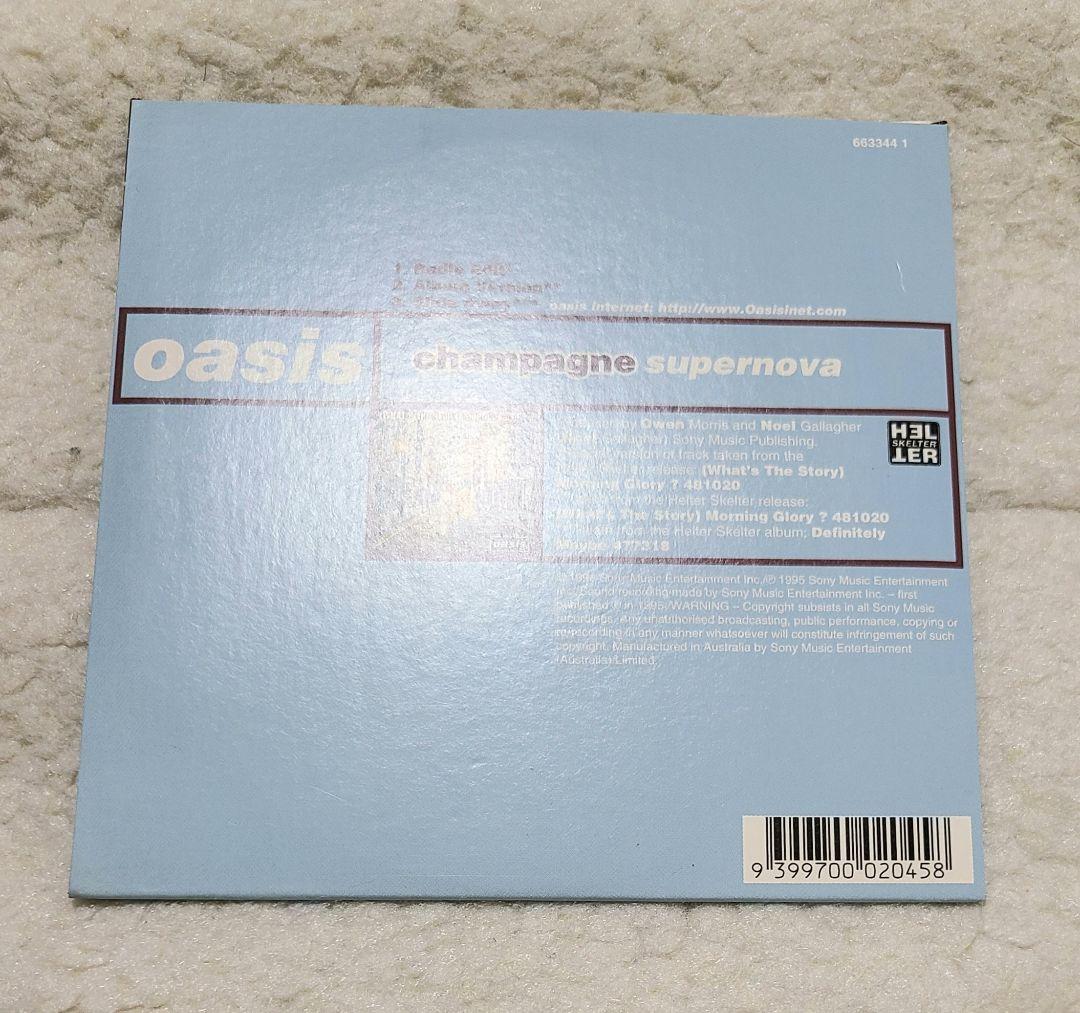 OASIS Champagne Supernova オーストラリア限定 紙ジャケ