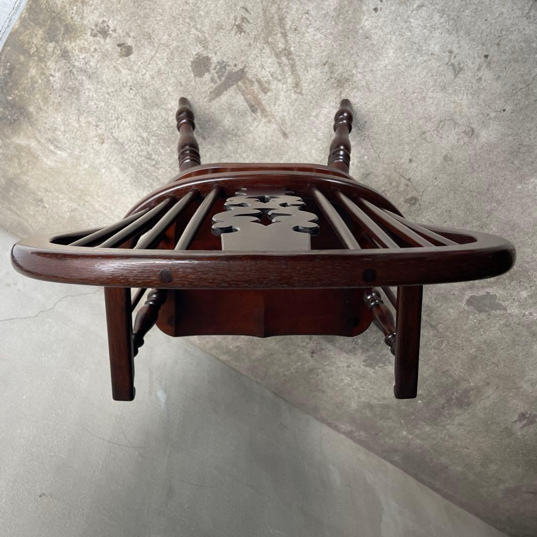 松本民芸　アームチェア　専用座布団付き