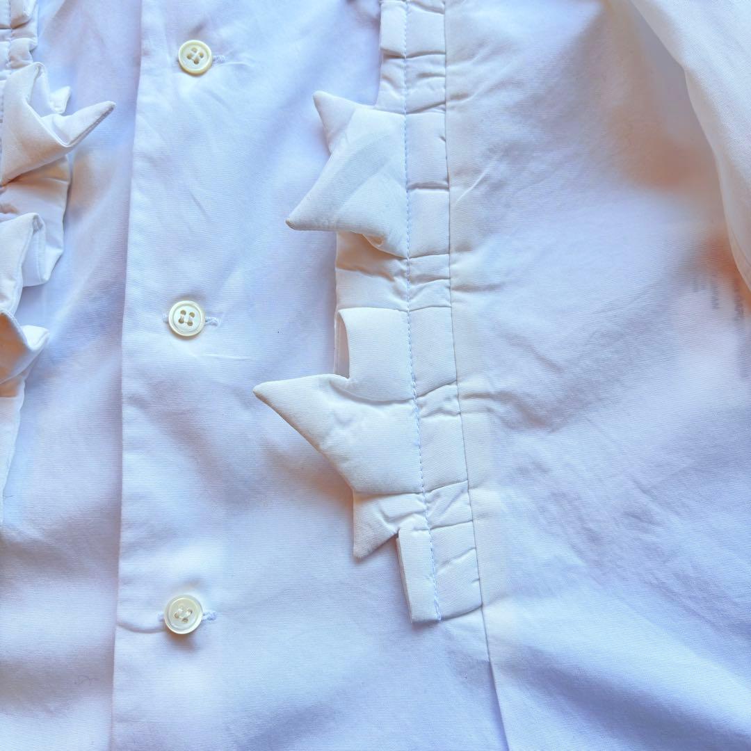 コムデギャルソン　白丸襟　長袖シャツ　美品