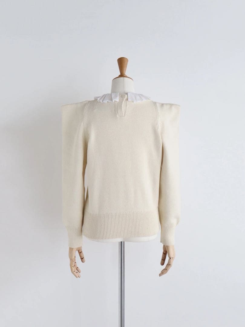 GIRLISH St.cecilia TSUNO ニット ホワイト ガーリッシュ