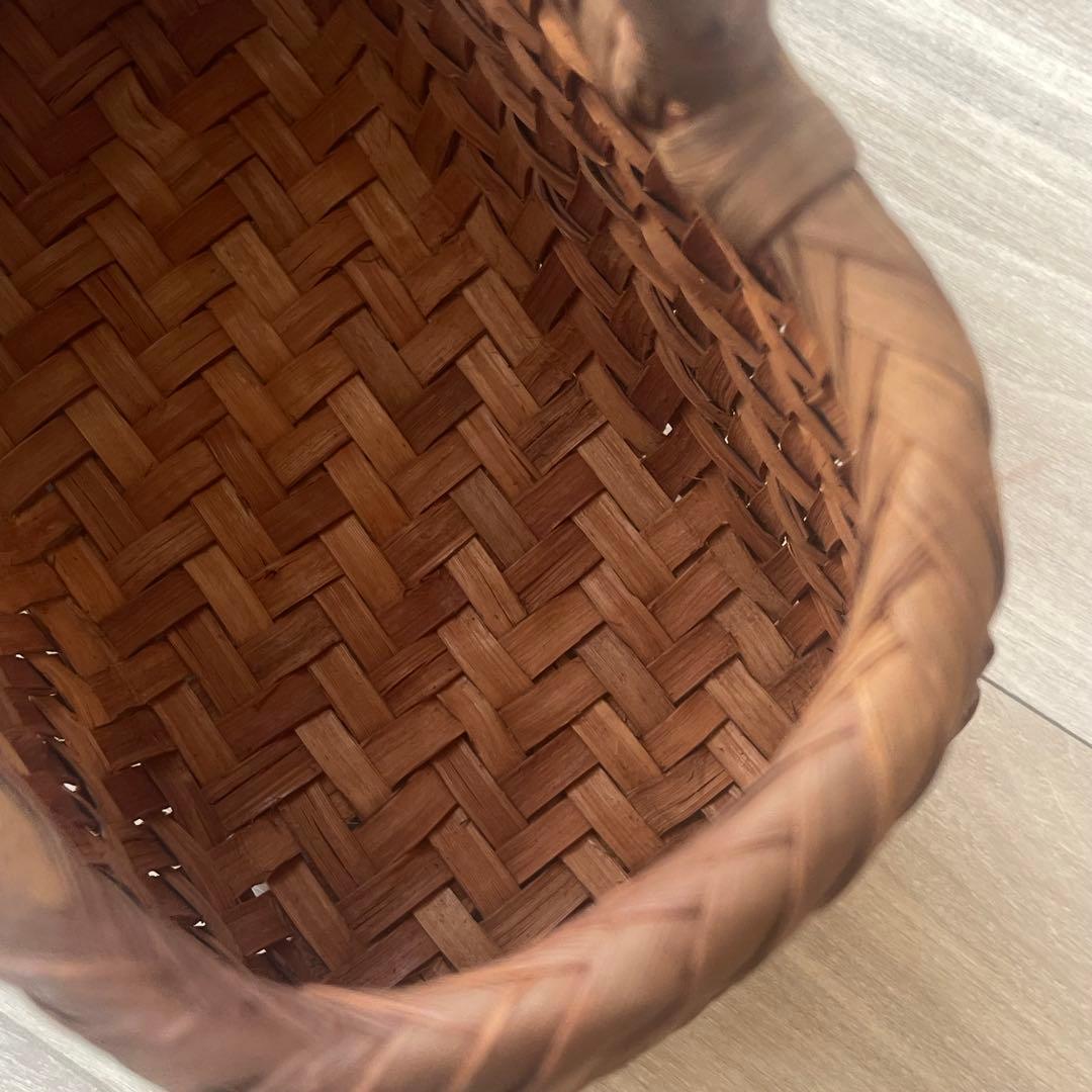 お取り置き　山葡萄カゴバッグ