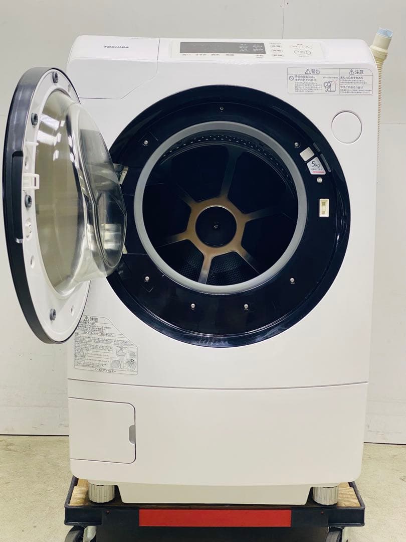 東芝 ドラム式 電気洗濯乾燥機 TW-95G7L 左開き　分解洗浄済み