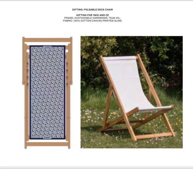 Burberry 限定椅子折りたたみ新品