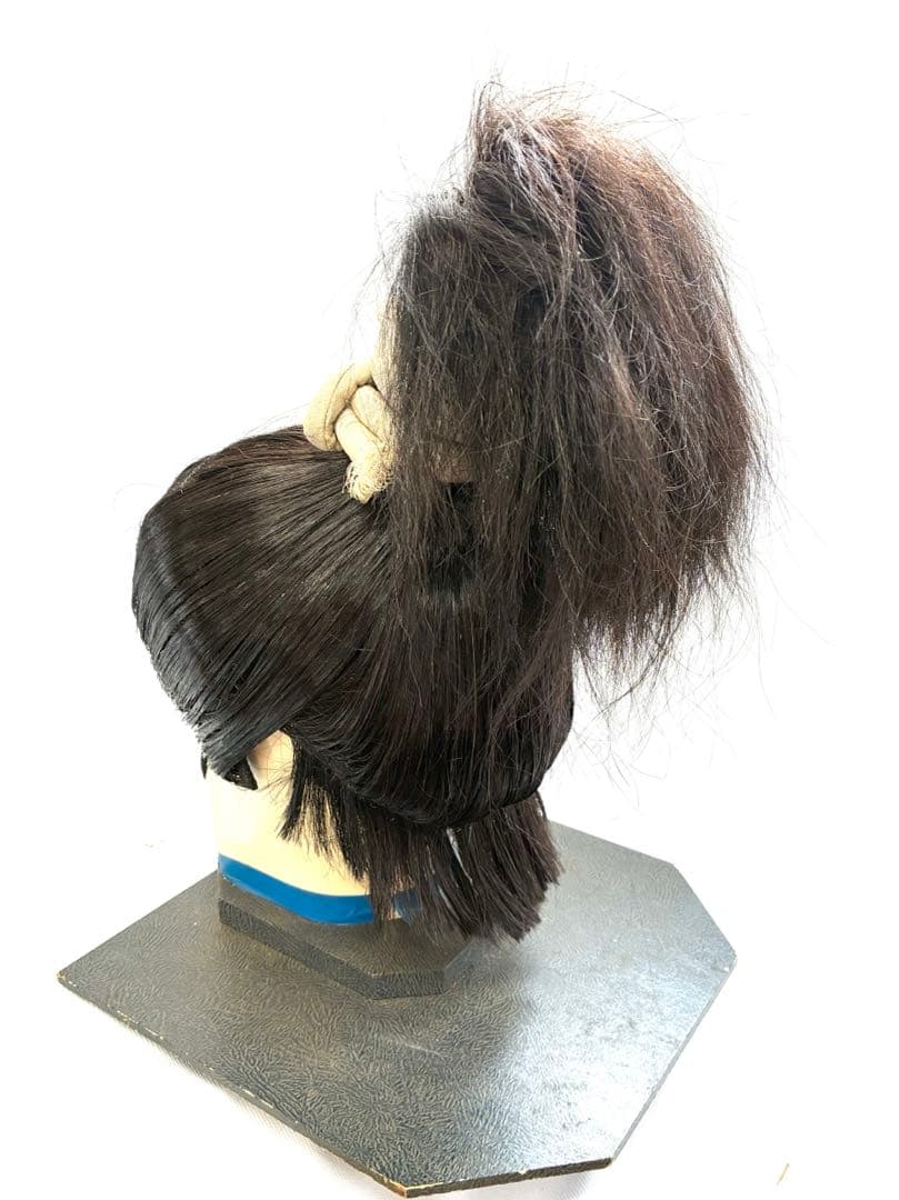 信長、岡守かつら(あみ無しタイプ)中古舞踊かつら、日本髪かつら、大衆演劇かつら