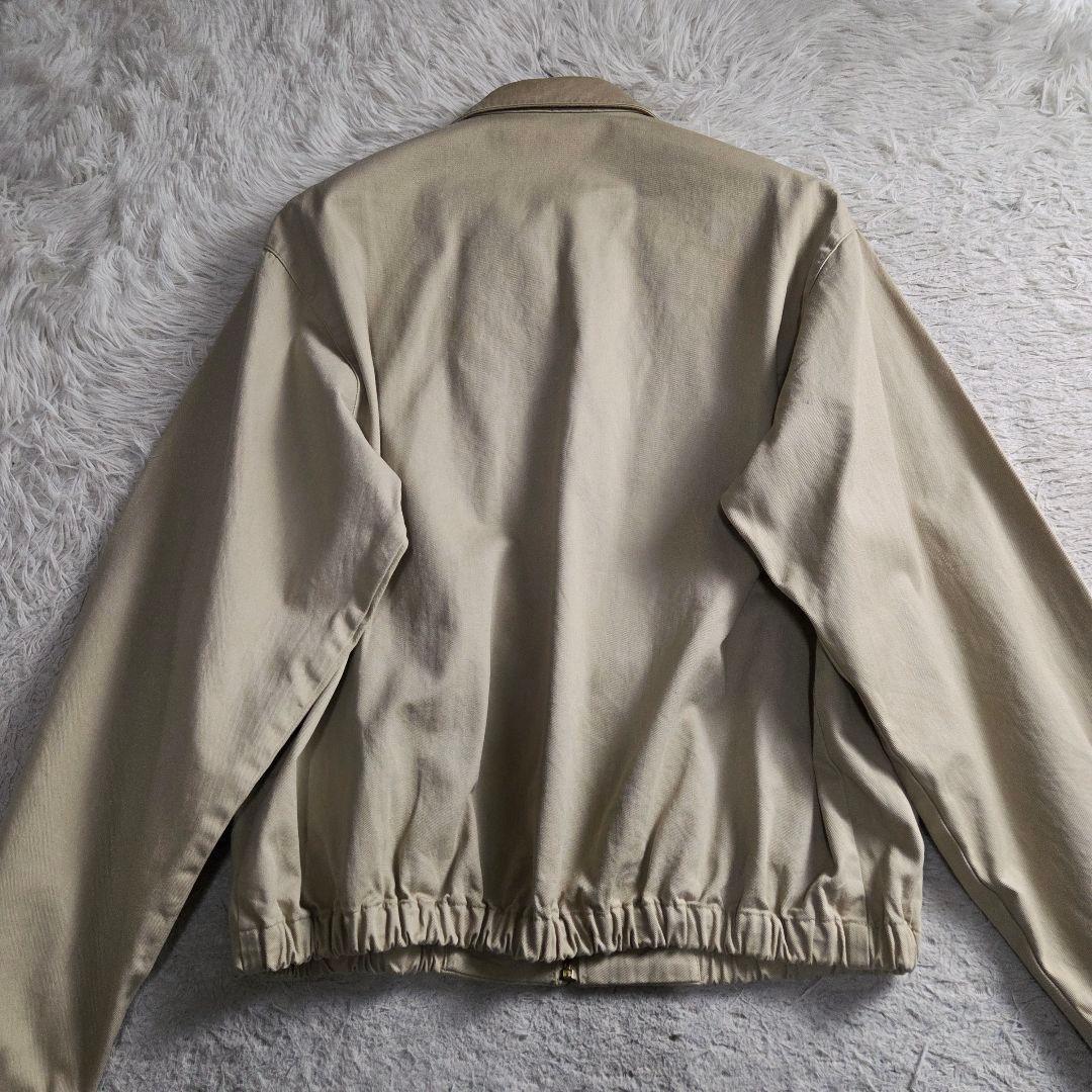 美品 ポロ ラルフローレン スイングトップ 三角タグ サイズL ベージュUSA製