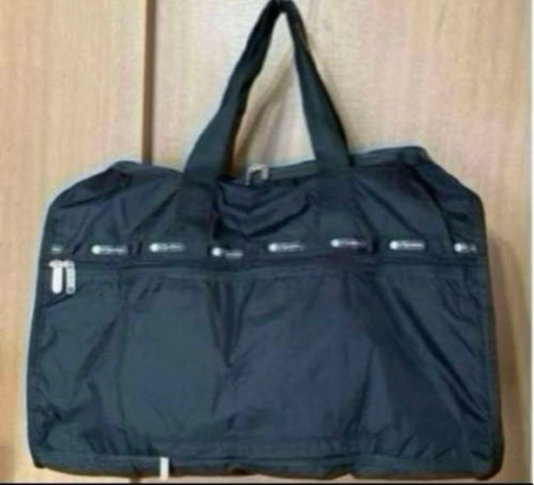 【新品】LeSportsac ラージウィークエンダー　黒