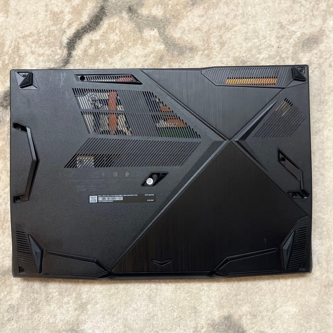 ゲーミングノートPC MSI GF63 Thin 11UC